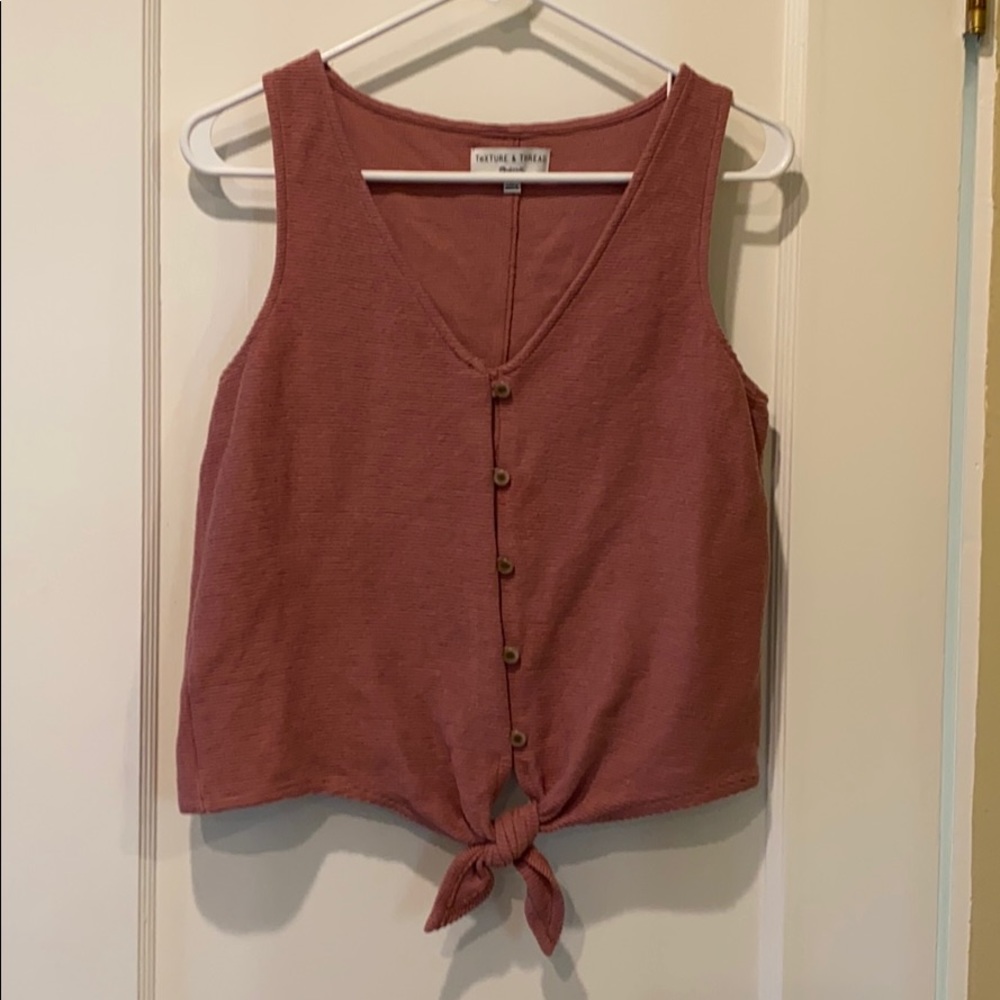 Madewell “ texture and thread” top